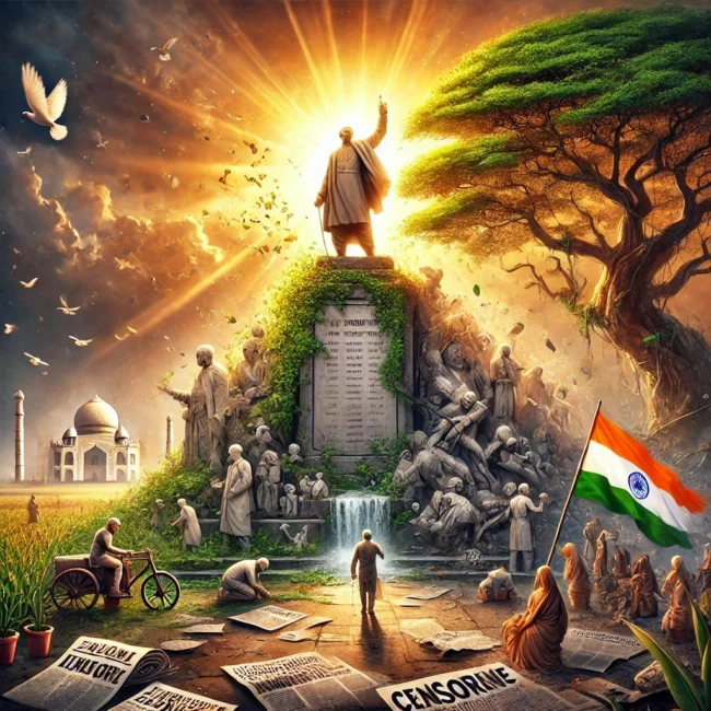 గత దశాబ్దం నరేంద్ర మోడీ, అమిత్ షా, మరియు యోగి ఆదిత్యనాథ్ నాయకత్వంలో భారతదేశ రాజకీయ, సామాజిక, మరియు సంస్థాగత నిర్మాణంలో మూలభూతమైన మార్పు చోటుచేసుకుంది. అనేక విమర్శకుల అభిప్రాయం ప్రకారం, వారి పాలన భారతదేశపు సెక్యులర్ వ్యవస్థను, ప్రజాస్వామిక సంస్థలను, మరియు రాజ్యాంగ పరిపాలనను తీవ్రంగా దెబ్బతీసింది, దేశాన్ని ఒక కీలక సంక్రమణ దశలోకి నెట్టేసింది.