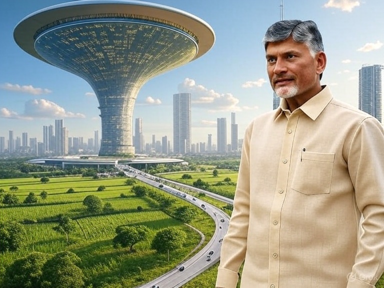 చంద్ర బాబు అంటే వ్యాపారం, సంక్షేమం కాదు. అమరావతి - ఒక బిజినెస్ ఫేర్ మరియు డెజా వు? 2014-2019 మధ్య కాలంలో చంద్రబాబు నాయుడు అమరావతి కోసం చేసిన ఉద్యమం గత నమూనాలను పునరావృతం చేస్తోంది. మూడు రాజధానుల నమూనాను ప్రతిపాదించిన వైసీపీ ప్రభుత్వం (2019-2024) అమరావతి ప్రాముఖ్యతను తగ్గించడంతో అమరావతి అభివృద్ధి ఆగిపోయింది.